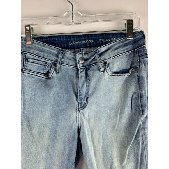 Calvin Klein Jeans Ultimate Skinny Light Wash W28 L30 - Picture 4 of 5